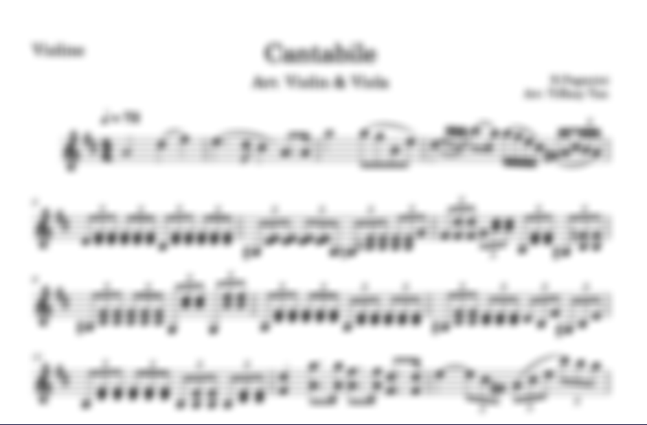 Cantabile (Violin)