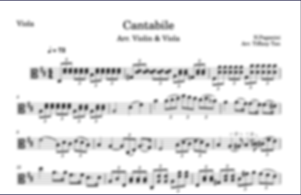 Cantabile (Viola)
