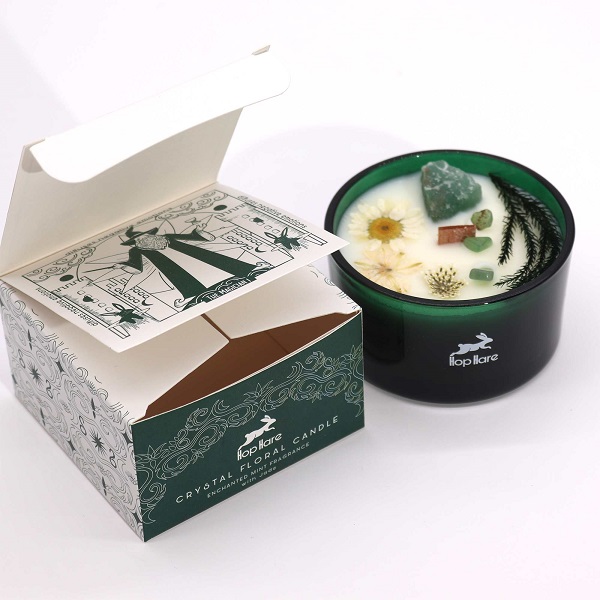 HHC-02 Hop Hare Crystal Magic Flower Candle The Magician