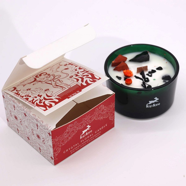 HHC-04 Hop Hare Crystal Magic Flower Candle The Devil