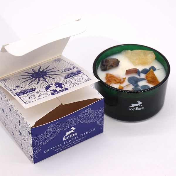 HHC-05 Hop Hare Crystal Magic Flower Candle The Sun