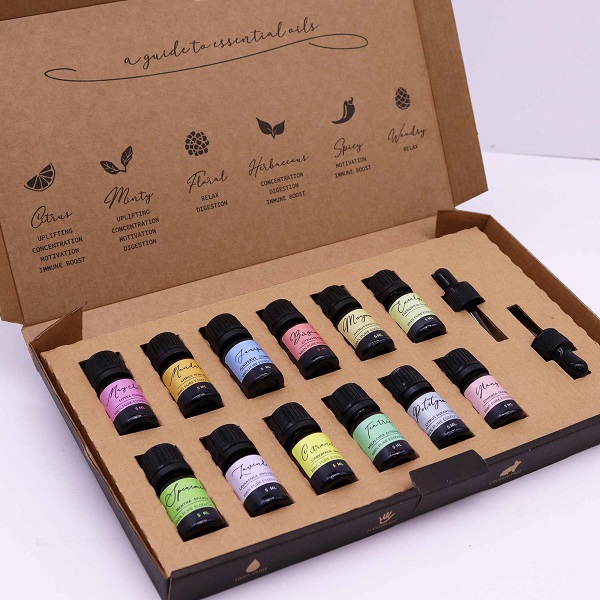 EOSET-04 Aromatherapy Essential Oil Set - Spring