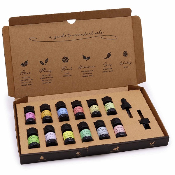 EOSET-04 Aromatherapy Essential Oil Set - Spring