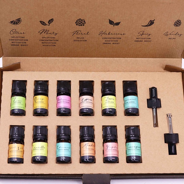 EOSET-05 Aromatherapy Essential Oil Set - Summer