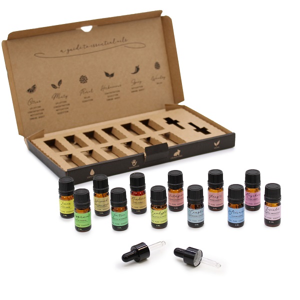 EOSet-01 Aromatherapy Essential Oil Set - Starter Pack