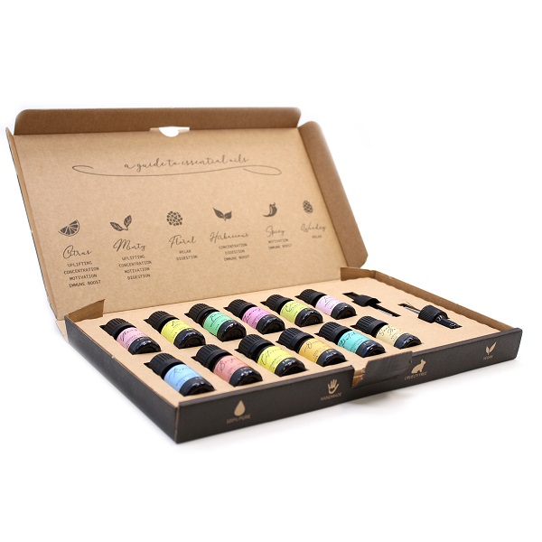 EOSet-02 Aromatherapy Essential Oil Set - The Top 12