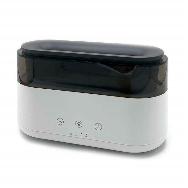 AATOM-26 Modern Aroma Diffuser - Led Clock - USB-C - Flame Effect