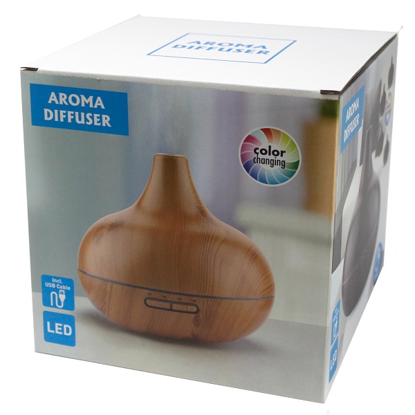 AATOM-12 Santorini Atomiser - Shell Effect - USB - Colour Change - Timer