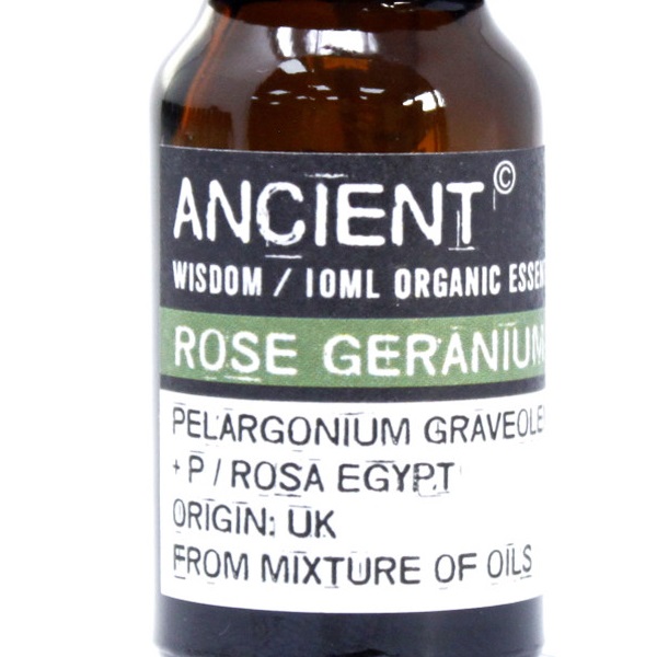 OrgEO-20 Rose Geranium Organic Essential Oil 10ml