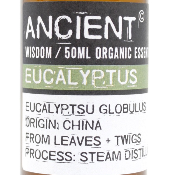 PreOrg-03 Eucalyptus Organic Essential Oil 50ml
