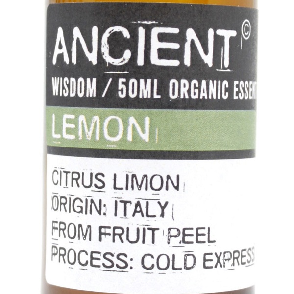 PreOrg-07 Lemon Organic Essential Oil 50ml