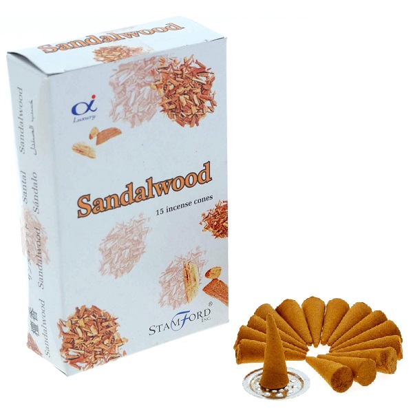 StamC-04 Sandalwood Cones