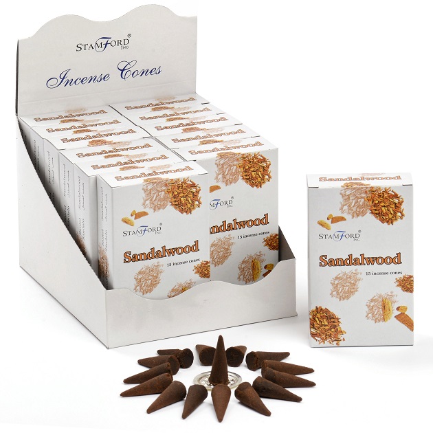 StamC-04 Sandalwood Cones
