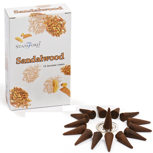 StamC-04 Sandalwood Cones
