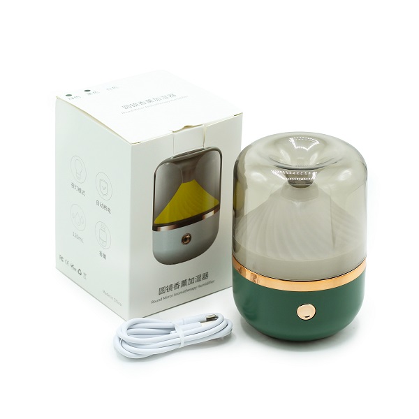 AATOM-32 Urban Aroma Diffuser Green & Bronze - USB - Colour Change