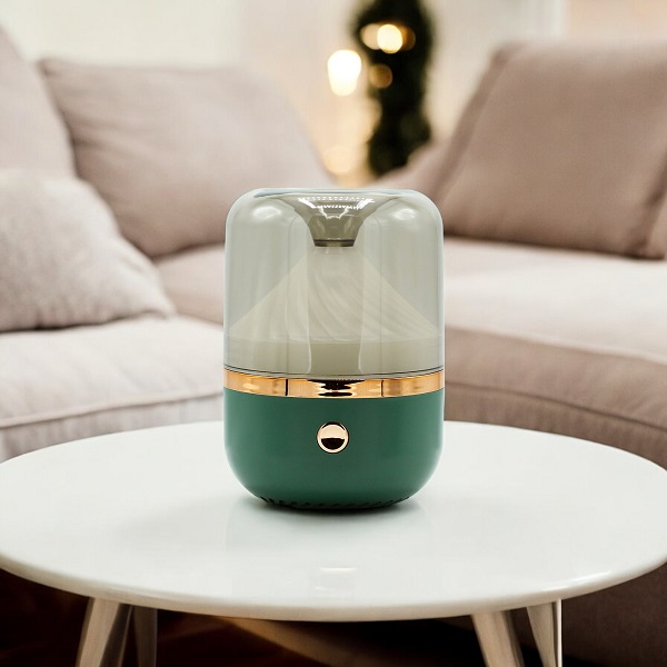 AATOM-32 Urban Aroma Diffuser Green & Bronze - USB - Colour Change