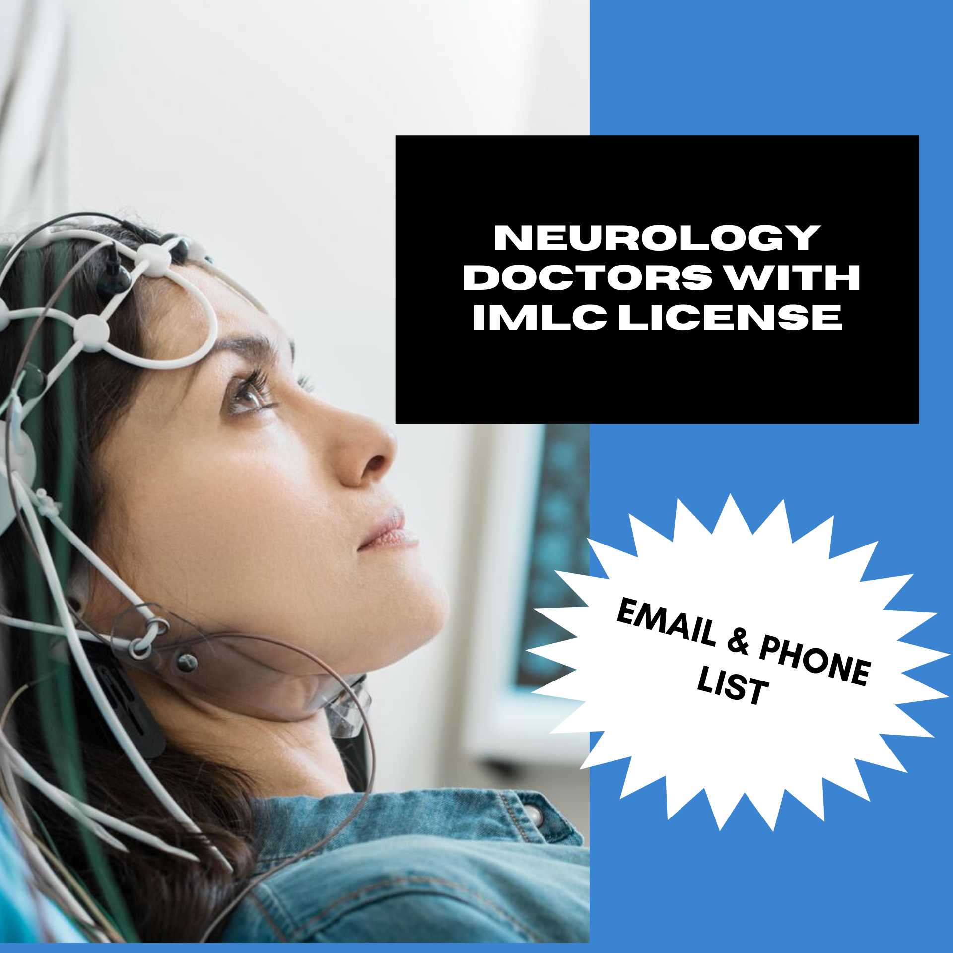 Email and Phone List of Neurology Doctors with IMLC License and LOQ – 855 Verified Contacts