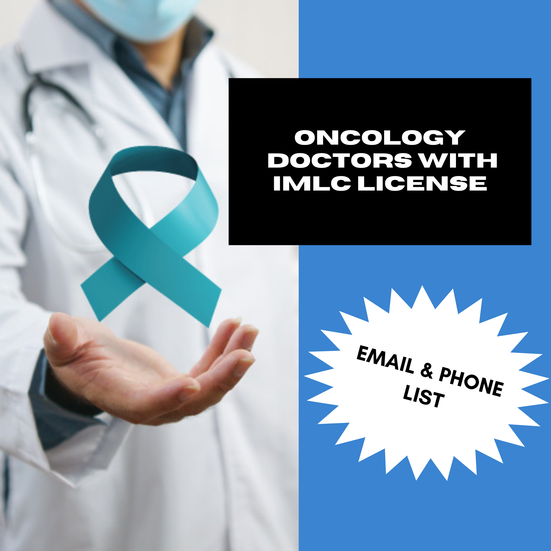 Email and Phone List of Oncology Doctors with IMLC License – 515 Verified Contacts