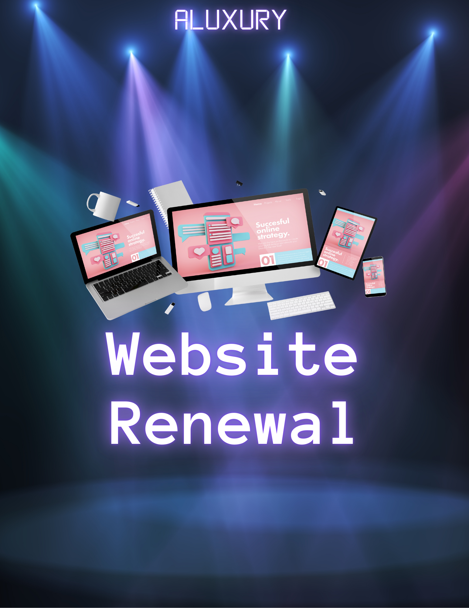 Aluxury Website Renewal