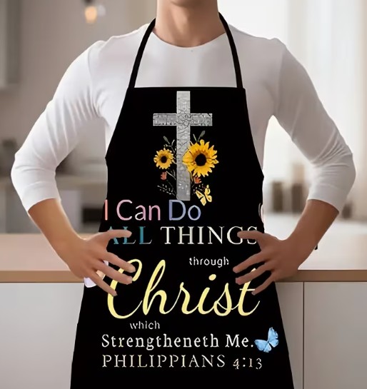 I Can Do All Things Apron
