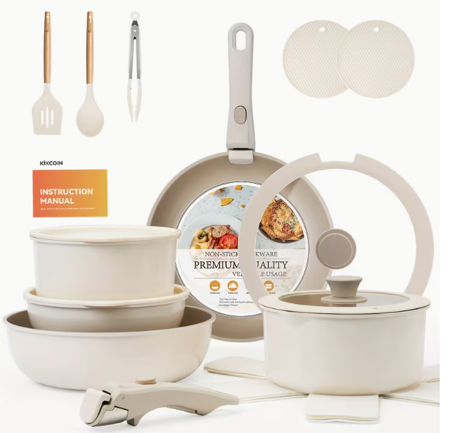 22 Pc Premium Non-stick Cookware Set