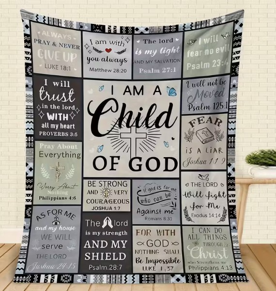 I Am A Child Of God Blanket
