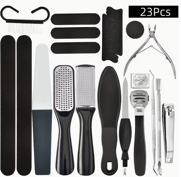 Pedicure Tools Kit 23 Pieces
