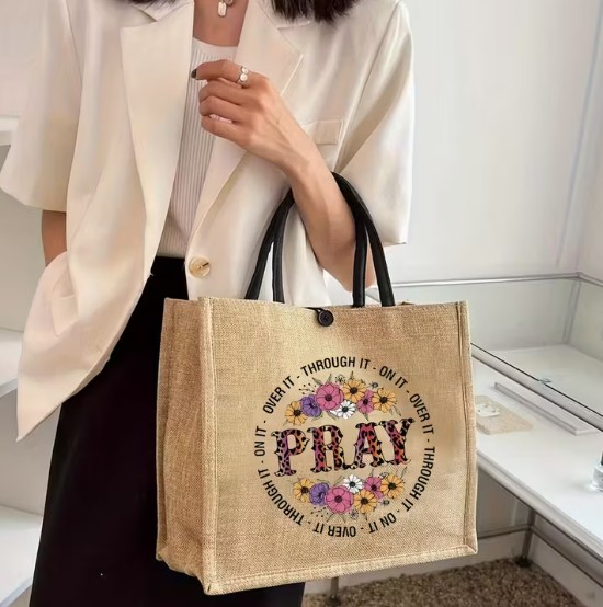 Pray Tote Bag