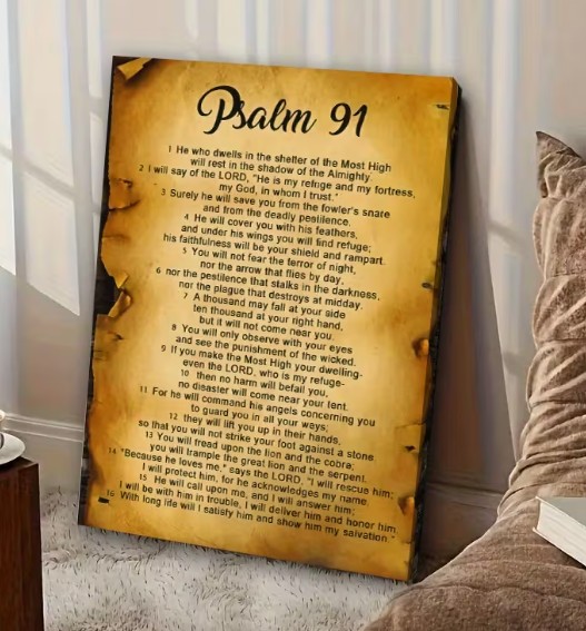 Psalm 91 Wall Art