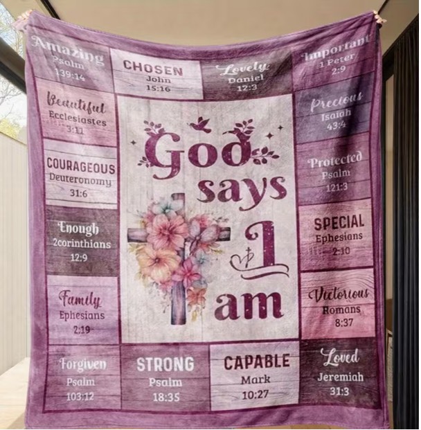 God Says I Am Blanket