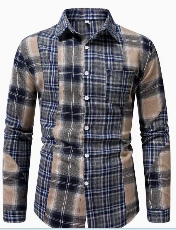 Plaid Designer Flannel Shirt