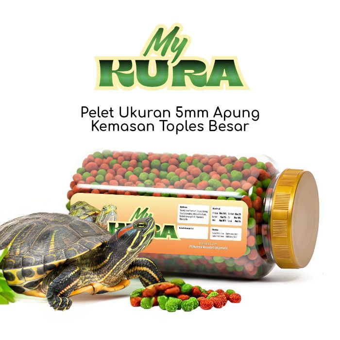 My Kura Untuk Daya Tahan Tubuh Kura-Kura 350 [TOPLES BIG SIZE]