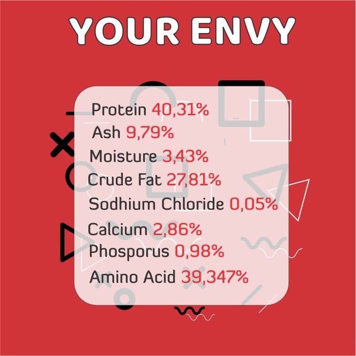 Your Envy [MAGGOT] Warna Warni Untuk Arwana - Ikanesia