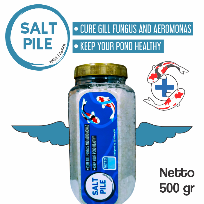 Garam Ikan Salt Pile Untuk Karantina, Pencegahan, Pengobatan Ikan Sakit