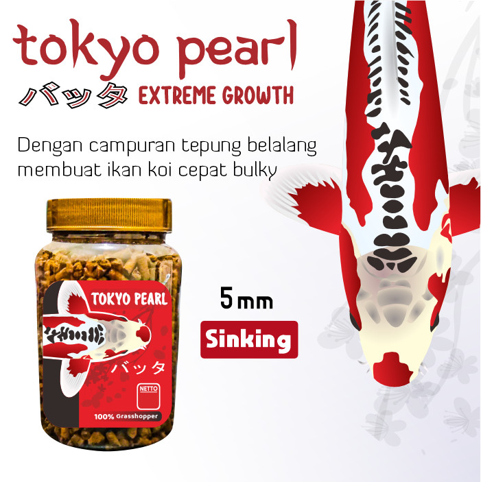 Tokyo Pearl Extreme Protein Untuk Koi dan Mas Koki - Ikanesia