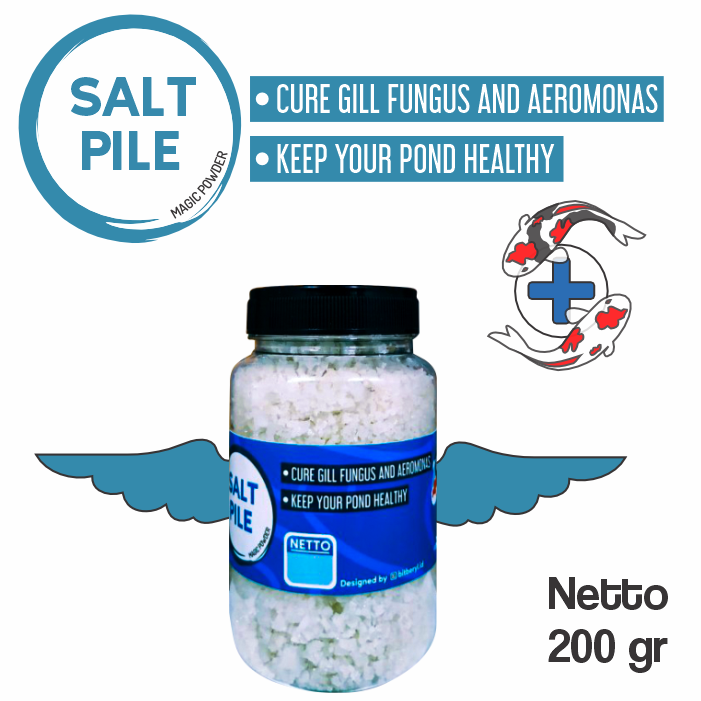 Garam Ikan Salt Pile Untuk Karantina, Pencegahan, Pengobatan Ikan Sakit