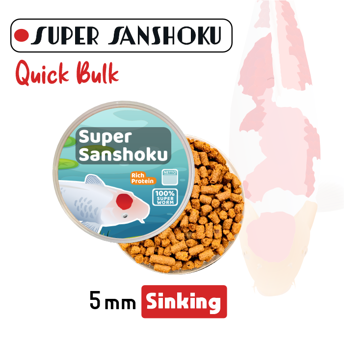 Super Sanshoku Membentuk Lemak Pada Ikan Koi