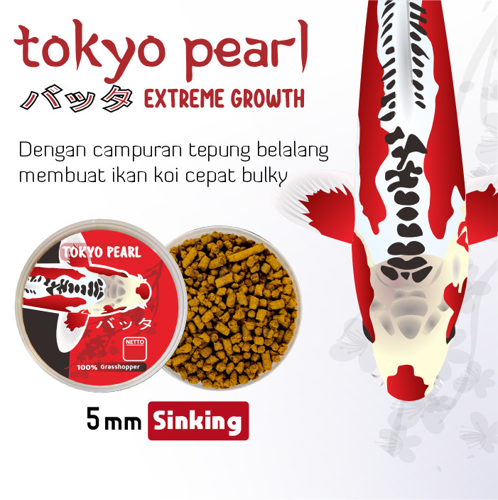 Tokyo Pearl Extreme Protein Untuk Koi dan Mas Koki - Ikanesia
