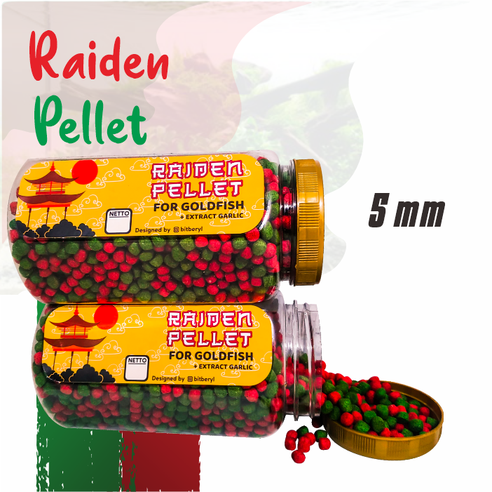 Raiden Pellet Ekstrak Bawang Putih Naikkan Imunitas Untuk Mas Koki 350 [TOPLES BIG SIZE]