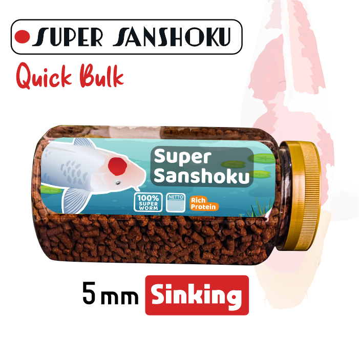 Super Sanshoku Membentuk Lemak Pada Ikan Koi