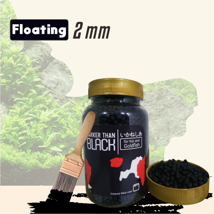 Darker Than Black Naikkan Hitam [TOPLES MEDIUM SIZE] Pakan Makanan Untuk Mas Koki, Channa, Koi