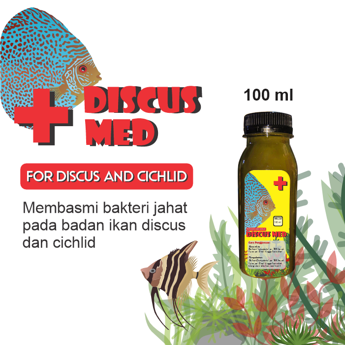 Discus Med Obat Ikan Discus dan Ikan Cichlid Lainnya