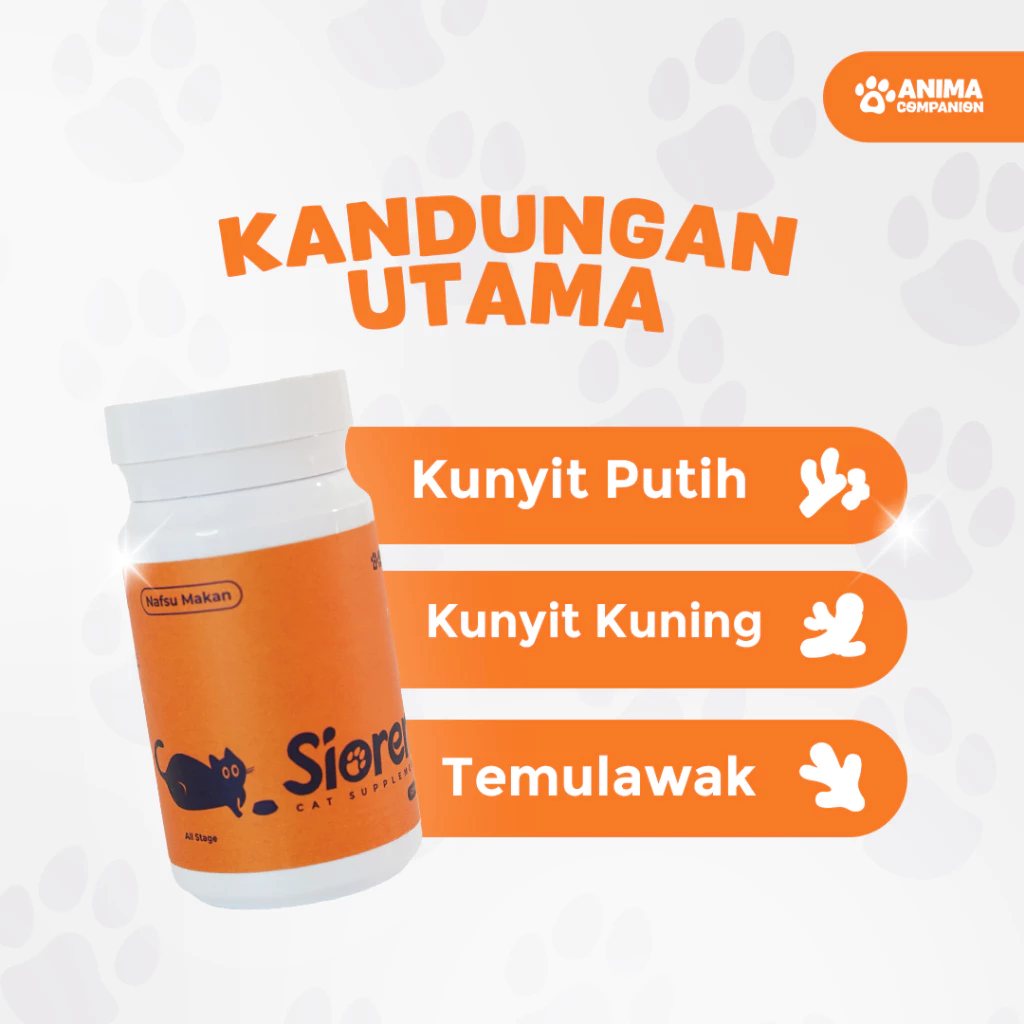 Penambah Nafsu Makan Kucing | Sioren Nafsu Makan Kucing | Vitamin Nafsu Makan Kucing