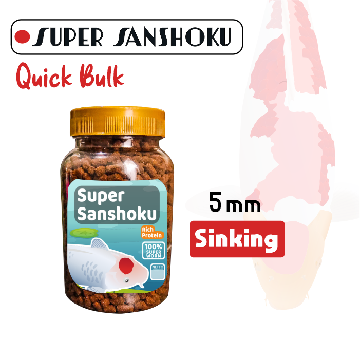Super Sanshoku Membentuk Lemak Pada Ikan Koi