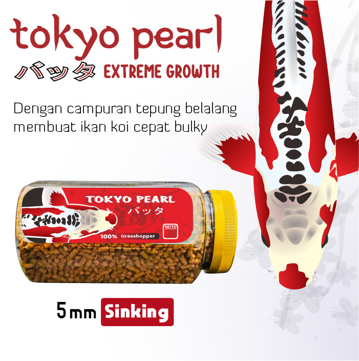Tokyo Pearl Extreme Protein Untuk Koi dan Mas Koki - Ikanesia