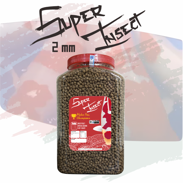 Super Insect Premium Pakan Pelet [TOPLES 1,6 & REFILL 1KG] Makanan Koi Kontes