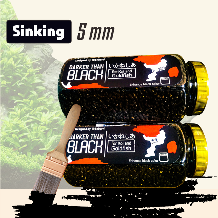 Darker Than Black [TOPLES BIG SIZE] 350 - 400 gr IKANESIA