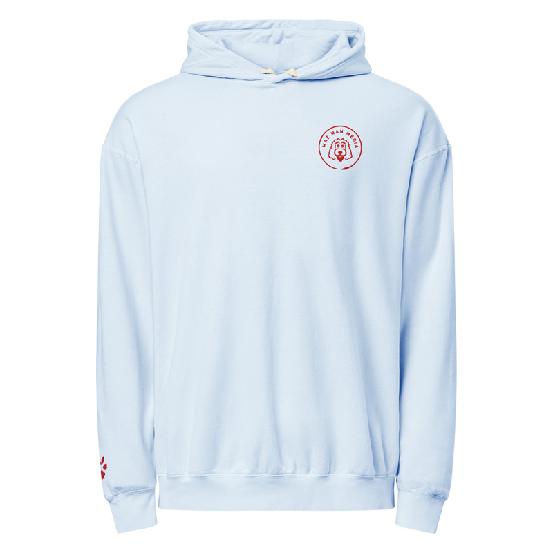 Unisex Garment-Dyed Lightweight Fleece Hooded Sweatshirt I Comfort Colors 1467