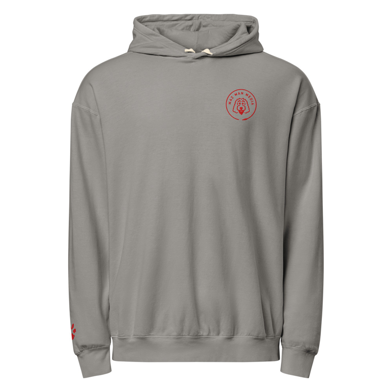 Unisex Garment-Dyed Lightweight Fleece Hooded Sweatshirt I Comfort Colors 1467