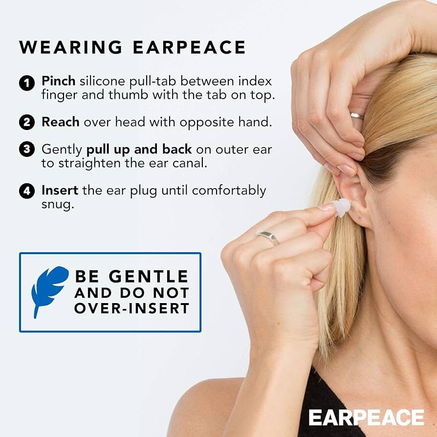 Maz Man Media Branded 20db Earpeace Earplugs